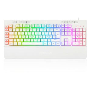 Teclado Redragon SHIVA, Spanish K512-RGB-SP - BLANCO